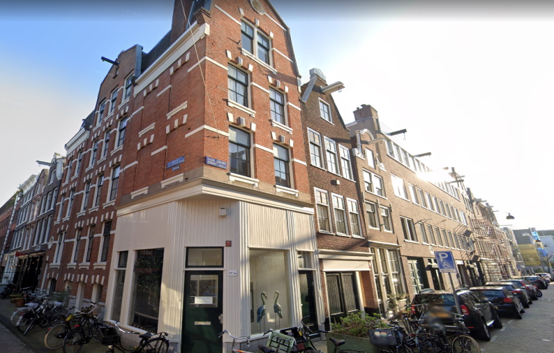 Eerste Looiersdwarsstraat - Amsterdam - Voorgevel